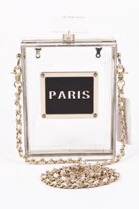 Clear Paris Perfume Purse